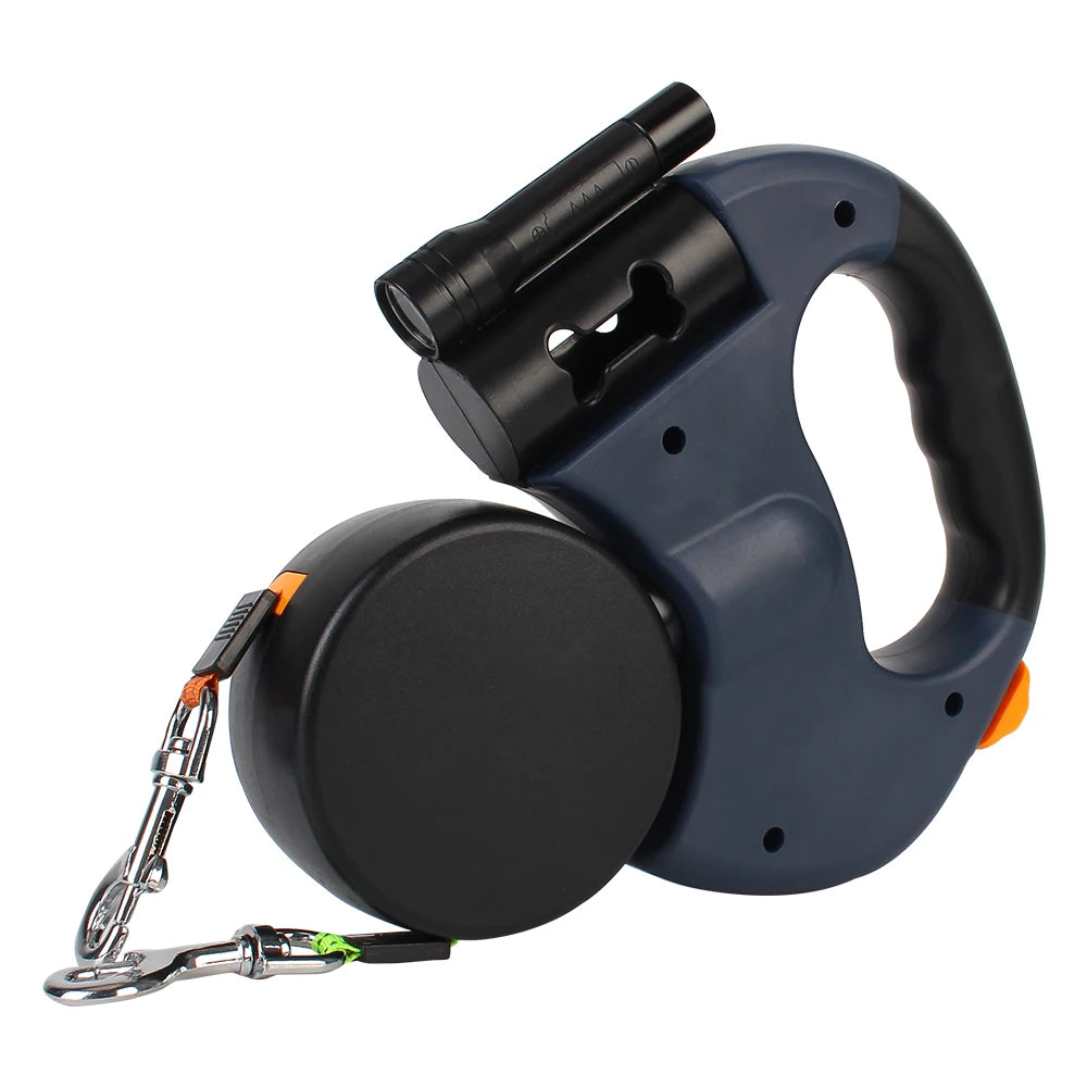 Auto Retractable Dual Dog Leash